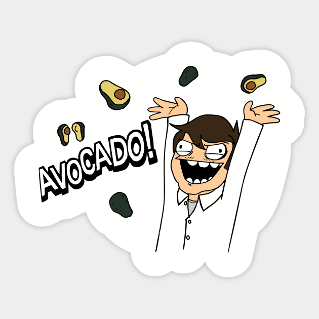 eddsworld eduardo Sticker by Tracy Daum